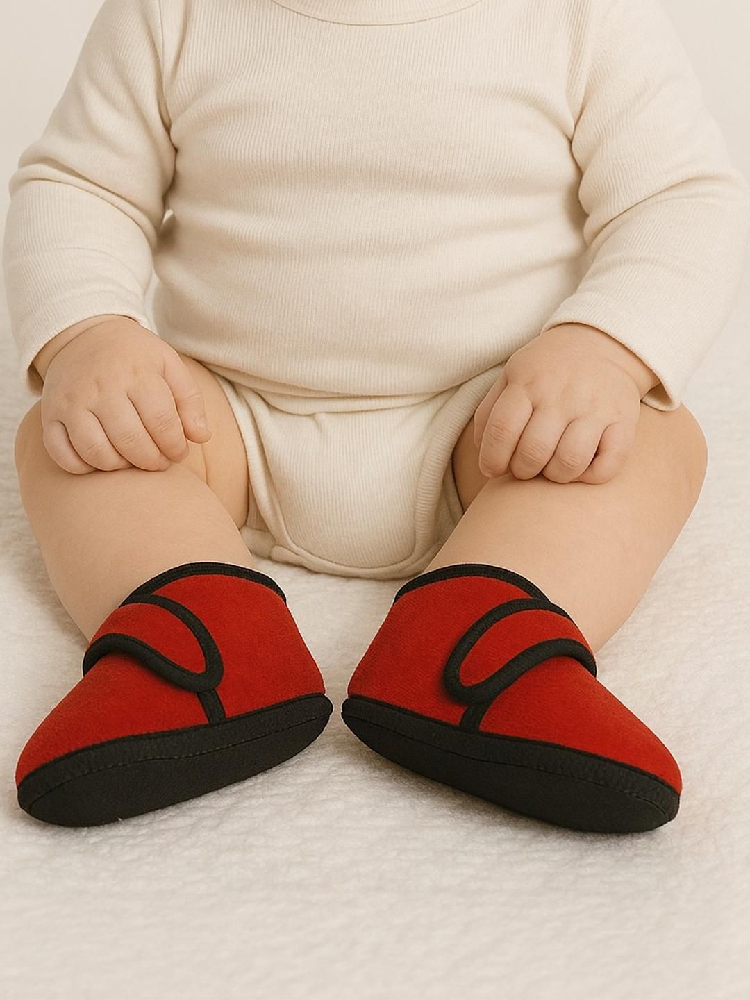 ONFEET Kids-Unisex Red Booties-picture-14