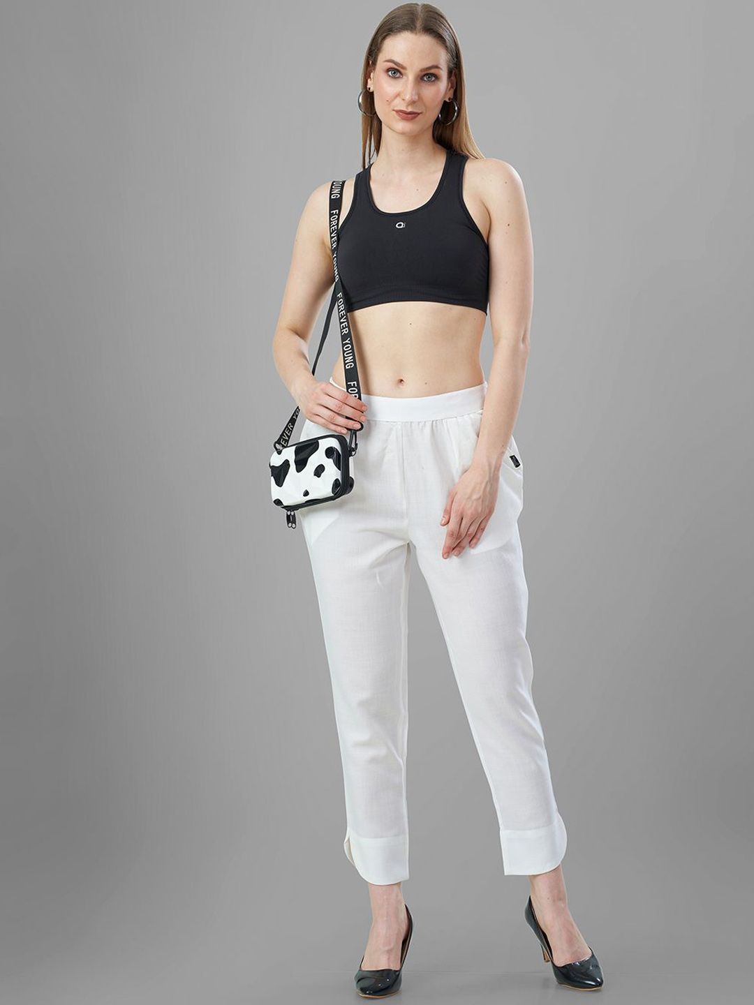 TITTLI Women Relaxed Straight Fit Trousers-picture-16