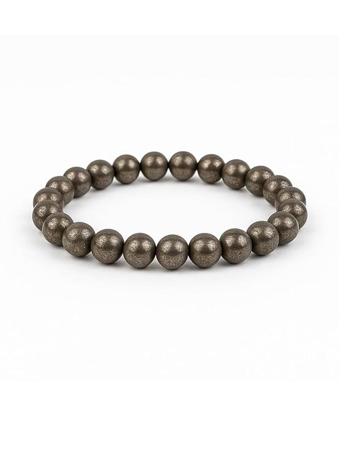 HEALINGGEMS Unisex Natural Raw Pyrite Bracelet-picture-39
