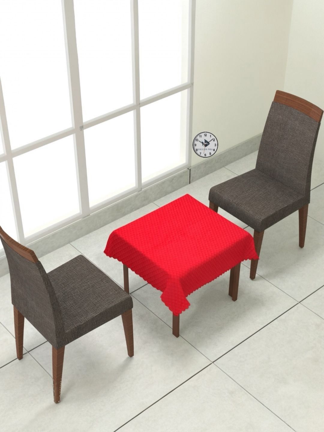BIGGER FISH Red 2-Seater Table Cover-picture-25