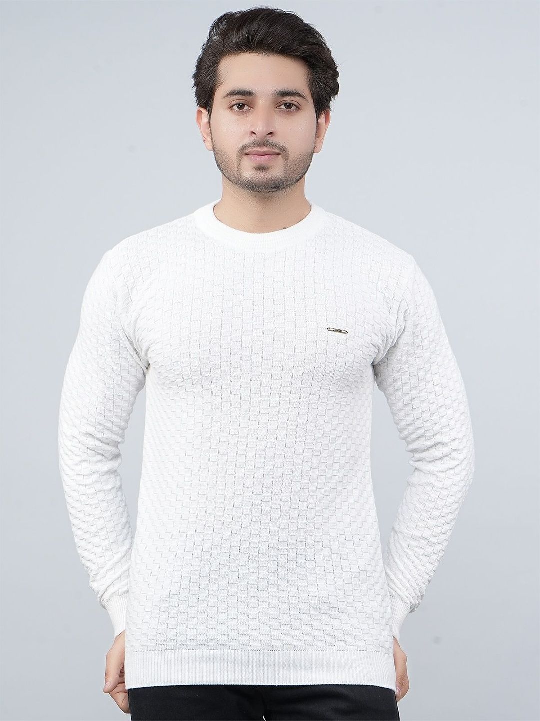 FEVERFEW Men Cable Knit Pullover-picture-12