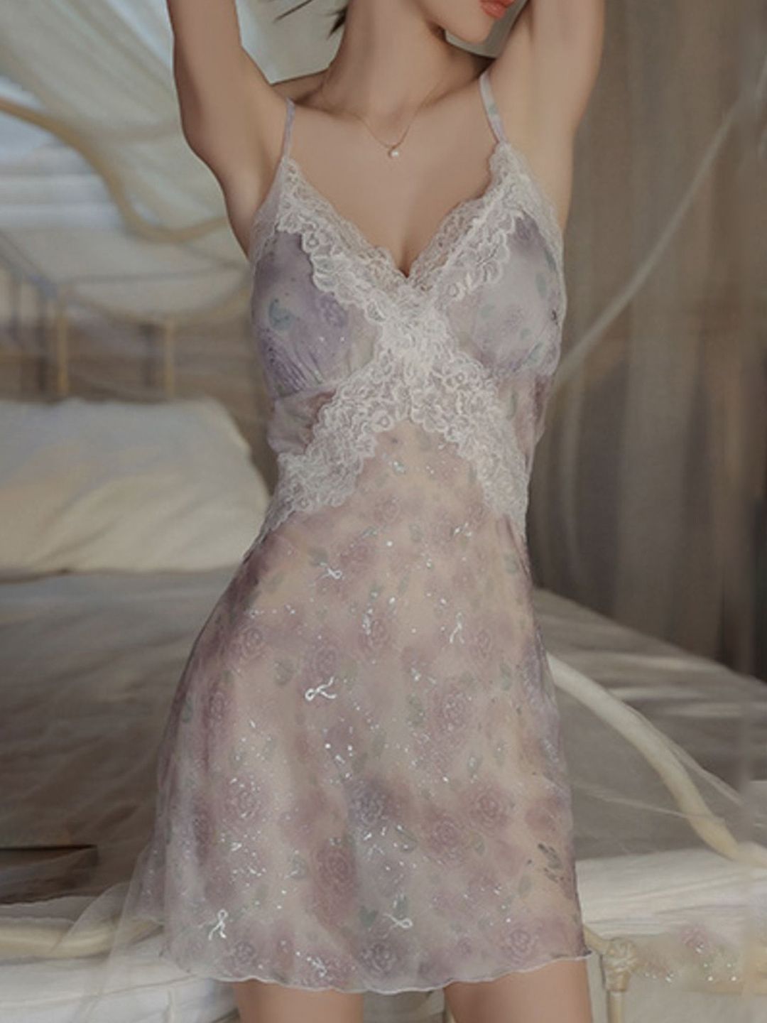 LULU & SKY Printed Nightdress-picture-30