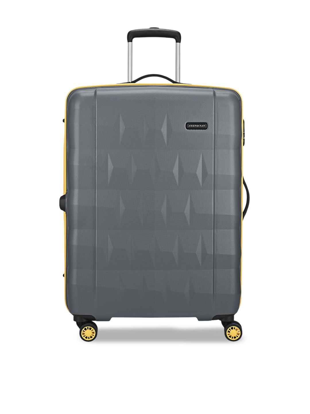 Aristocrat Textured Hard-Sided Large Trolley Bag-image-19
