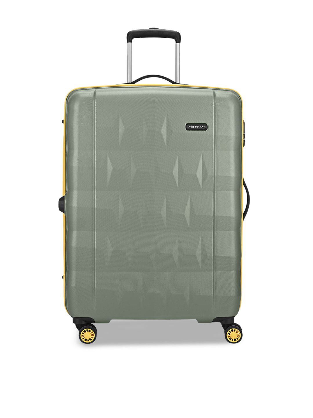 Aristocrat Comet Green Large Hard Luggage 76cm Check-in Trolley Bag with Smooth 8-Wheel-picture-37