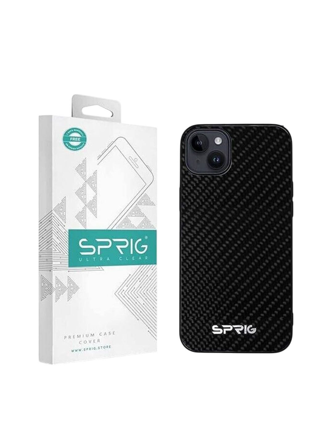 SPRIG Solid Printed iPhone 14 Back Case Mobile Accessories-picture-23