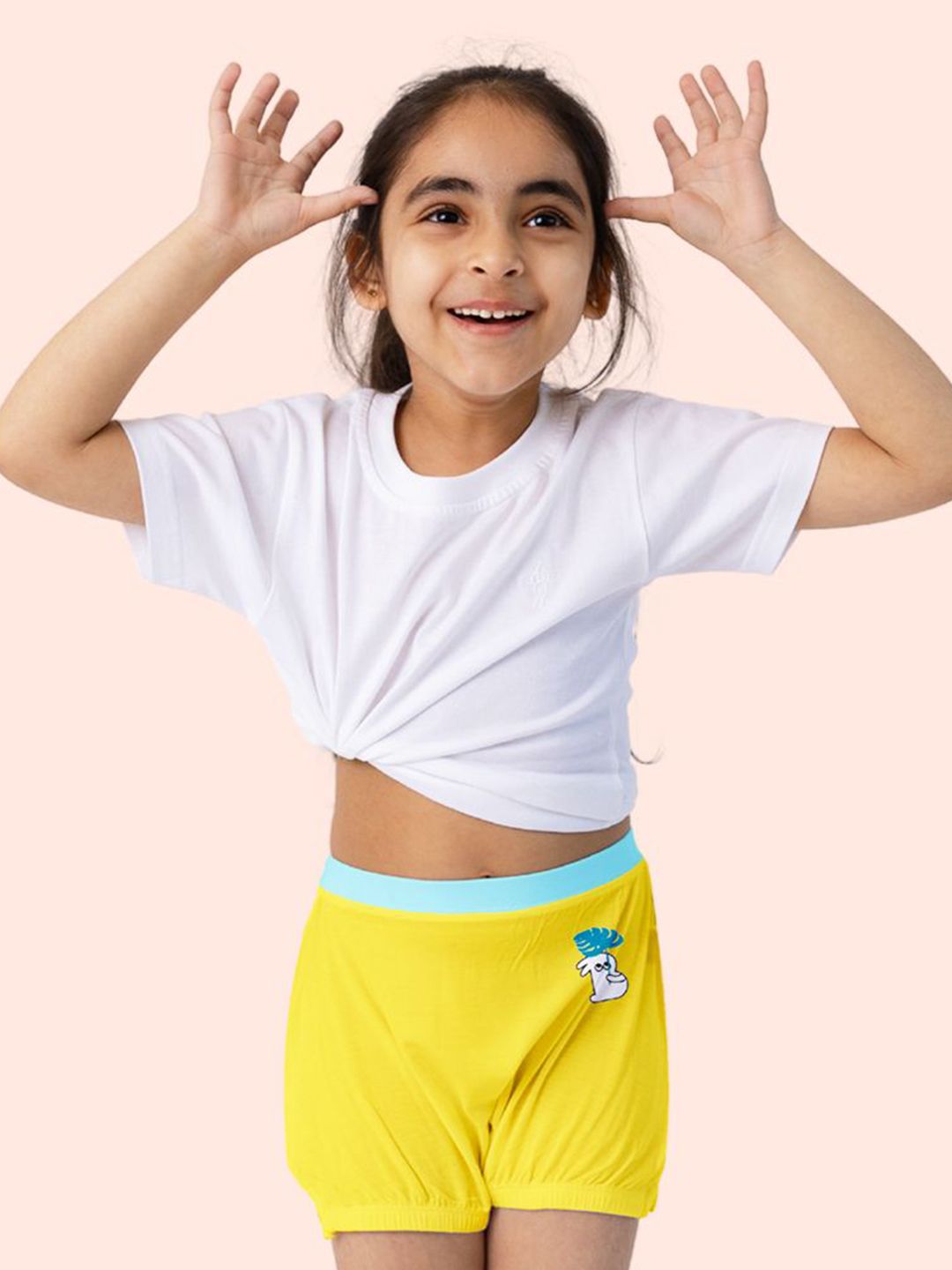 SuperBottoms Girls Boy Short Mid Rise Brief Und-G-BL-NL-4-6Y-1P_N-picture-22