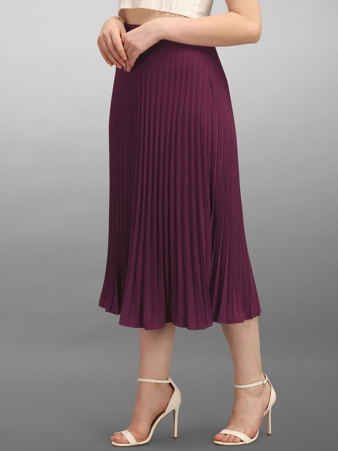 LookShine A-Line Midi Skirt-picture-31