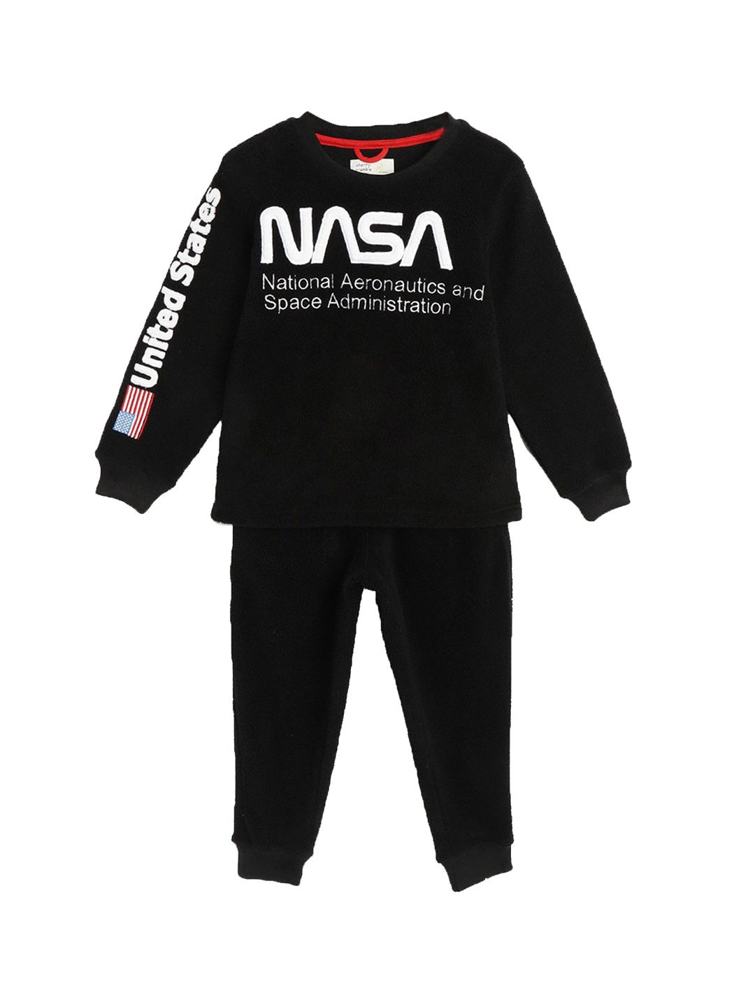 Cherry Crumble Unisex Kids Printed Night suit-picture-39