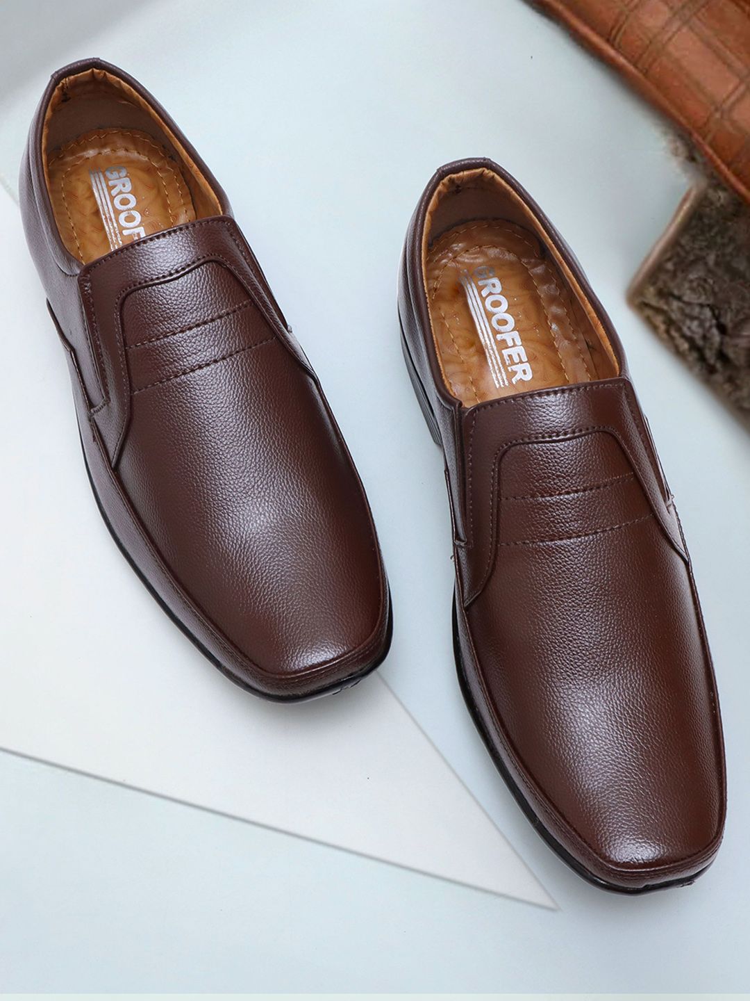 Groofer Men Formal Slip-On Shoes-picture-27