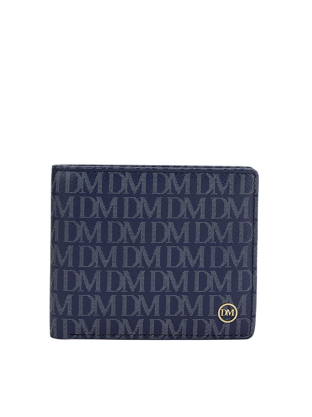 Da Milano Men Typography Printed Leather Two Fold Wallet-picture-37