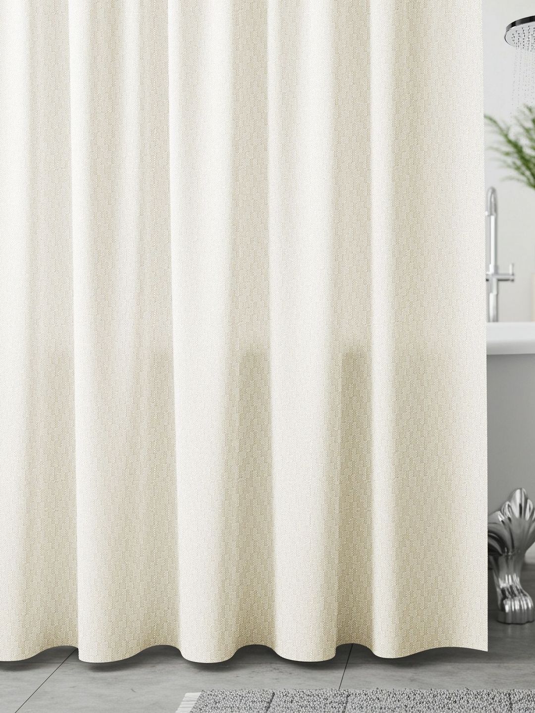 wakefit Off White 2 Pieces Geometric Printed Room Darkening Door Curtains-picture-53