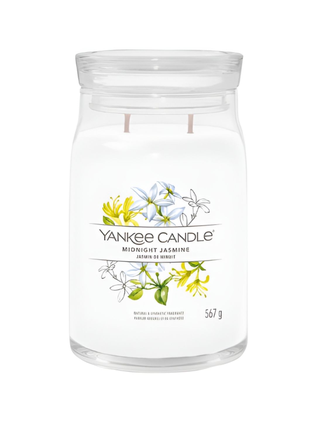 YANKEE CANDLE White 1 pieces Jar Candle-picture-53