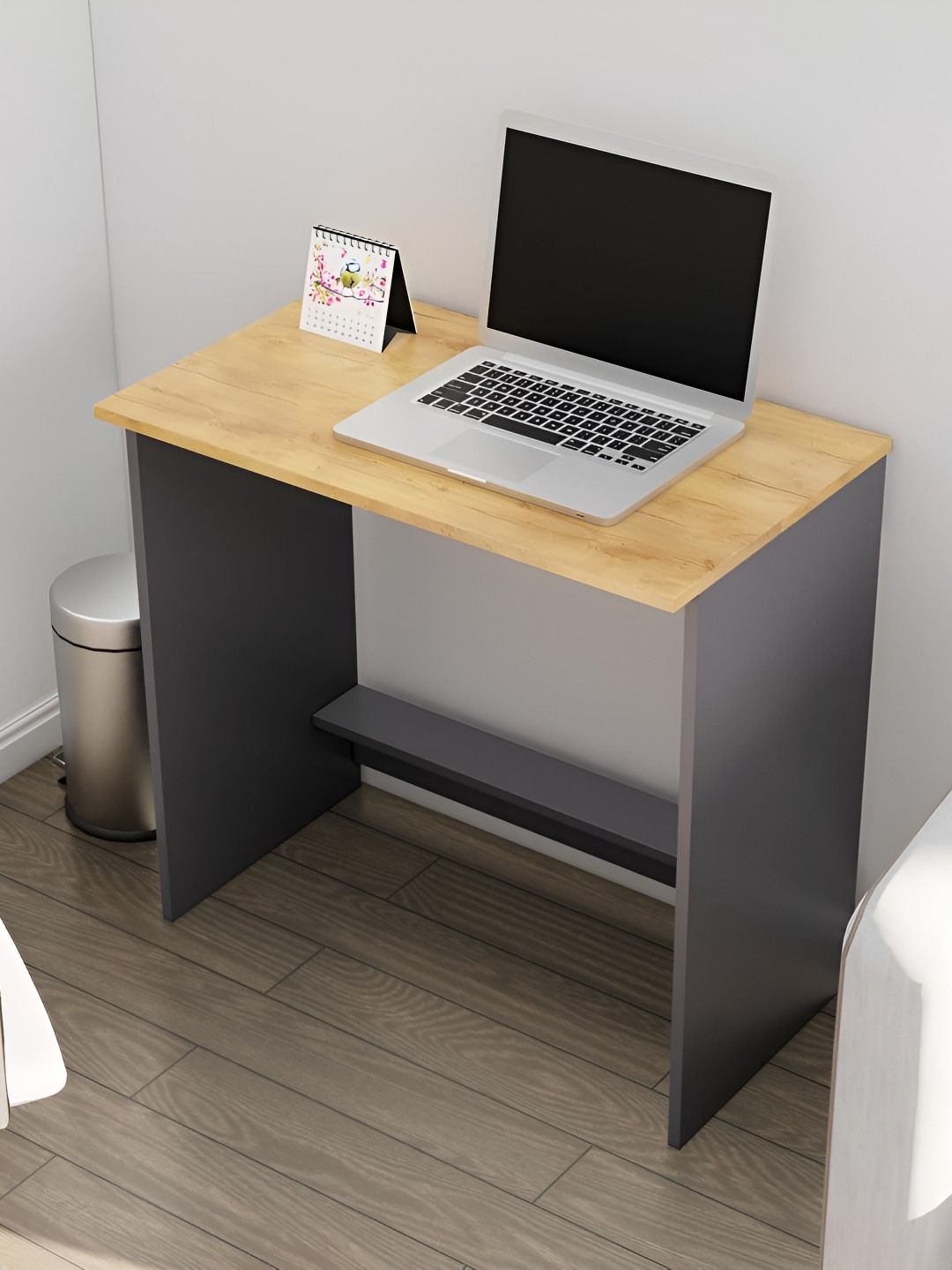 HEXA RED Grey Engineered Wood Study Table For Work From Home Students & Computer Table-picture-6