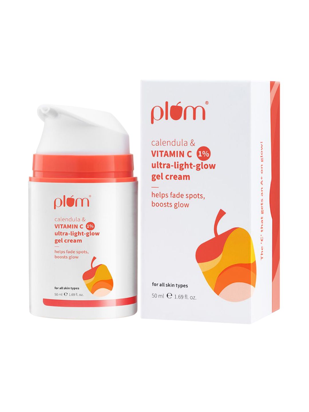 Plum 1% Vitamin C Ultra-Light-Glow Gel Cream With Calendula - 50 ml-picture-11