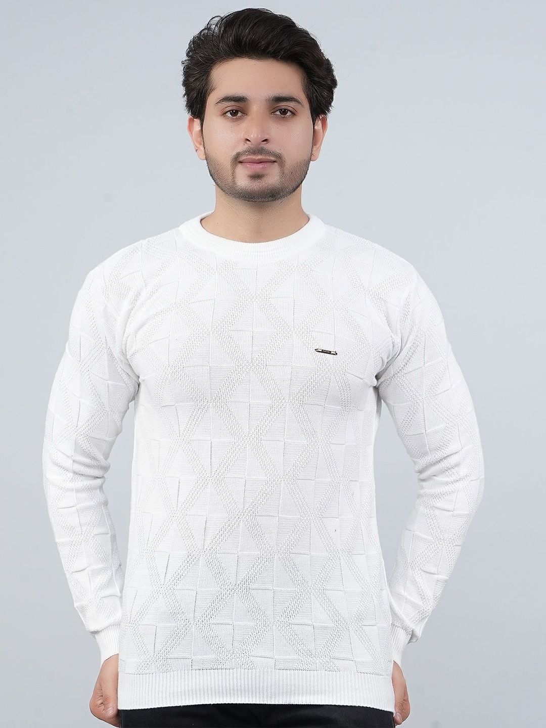FEVERFEW Men Cable Knit Pullover-picture-34