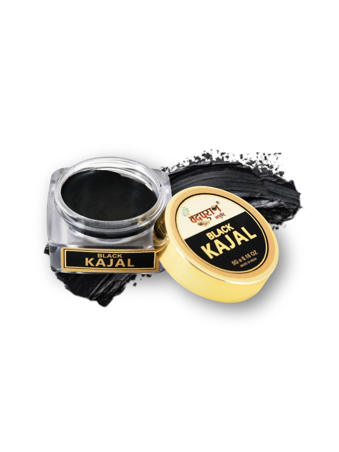VEDPURAN Handmade Kajal 5 g - Black-picture-0