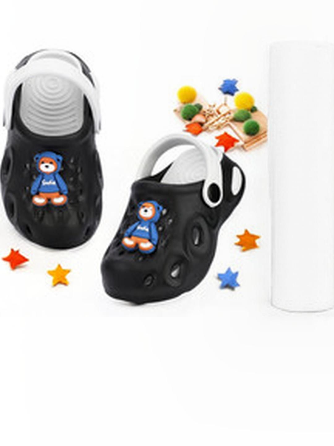 GLJ CLASSMATE Black Rubber Clogs-picture-27