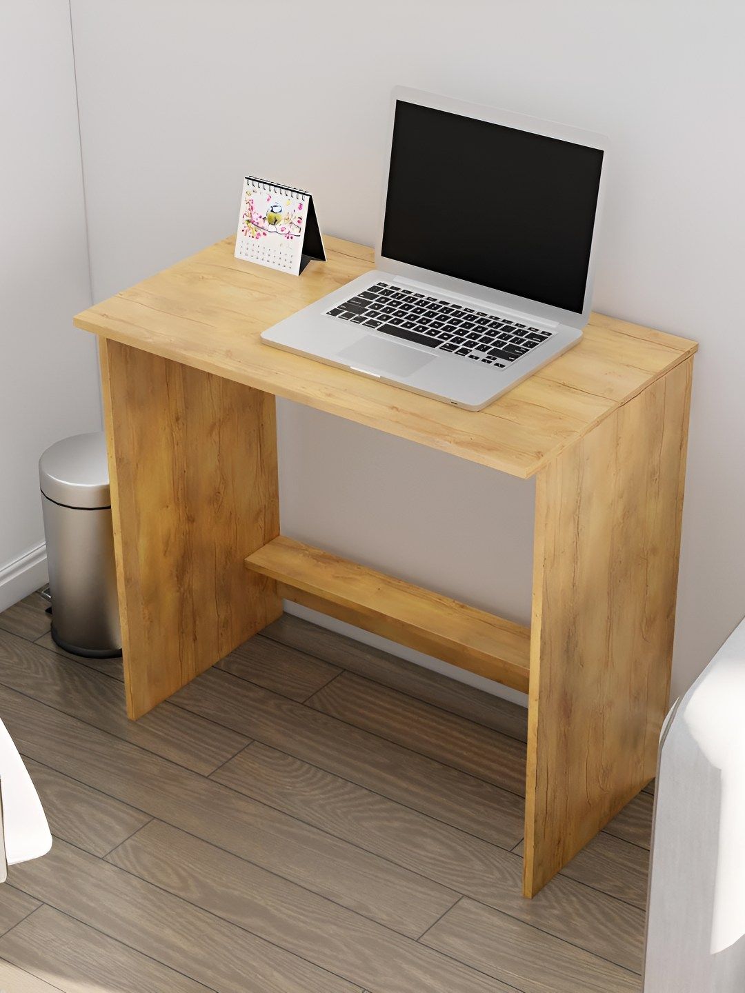 HEXA RED Brown Engineered Wood Study Table For Work From Home Students & Computer Table-picture-21
