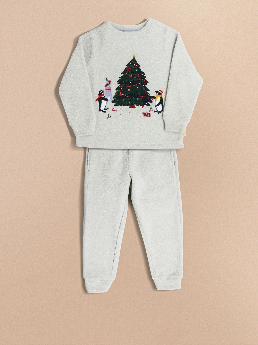 Cherry Crumble Unisex Kids Night suit-picture-50