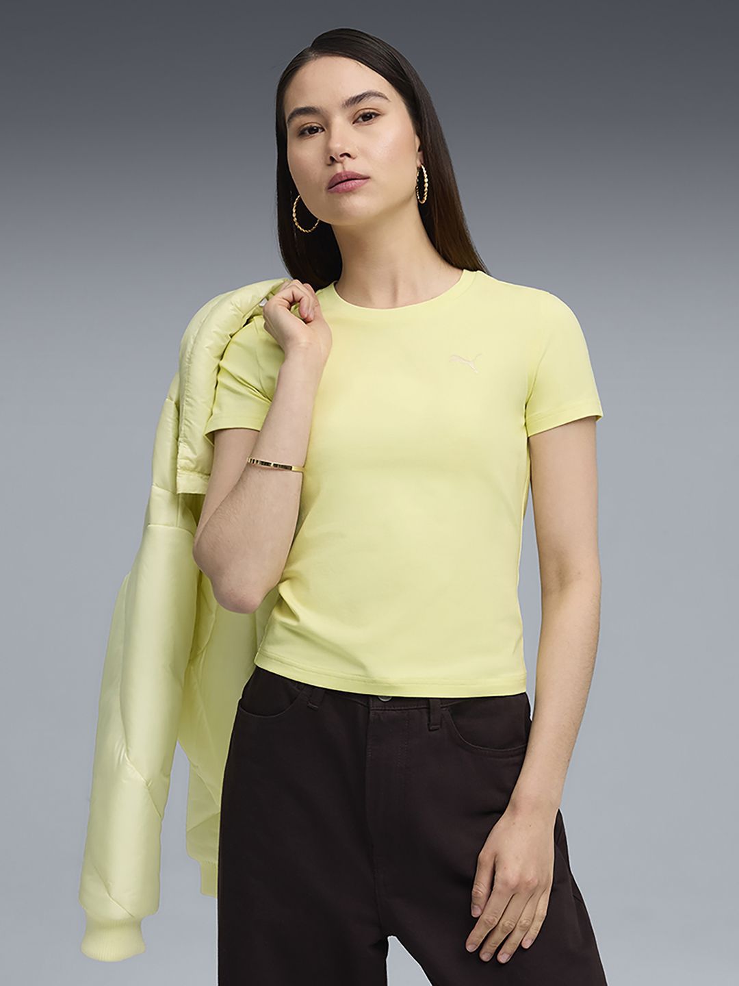 Puma Women Slim Fit Tee-image-12