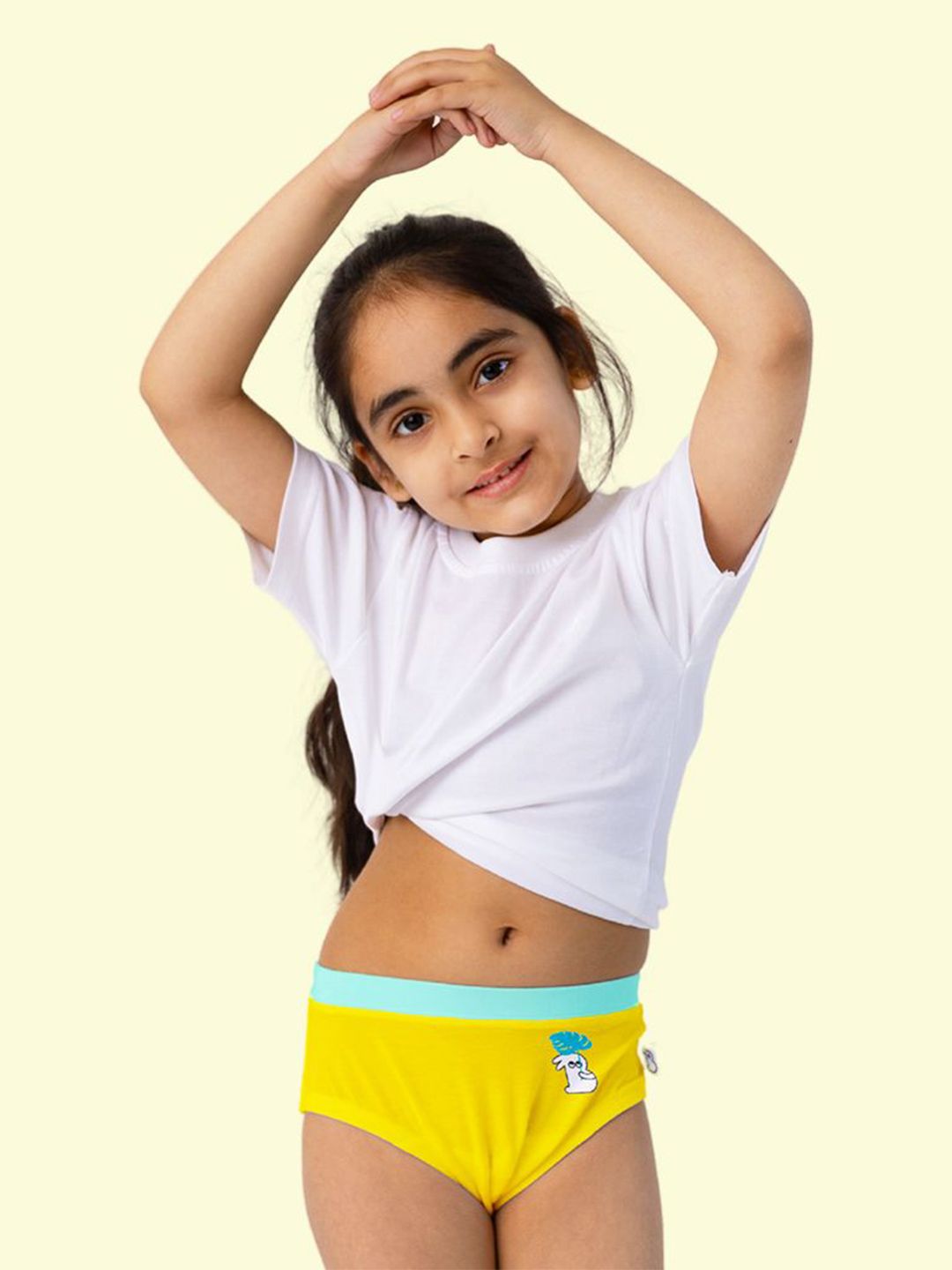SuperBottoms Girls Super Soft Anti Microbial Basic Mid Rise Brief Und-G-BR-NL-4-6Y-1P_N-picture-39