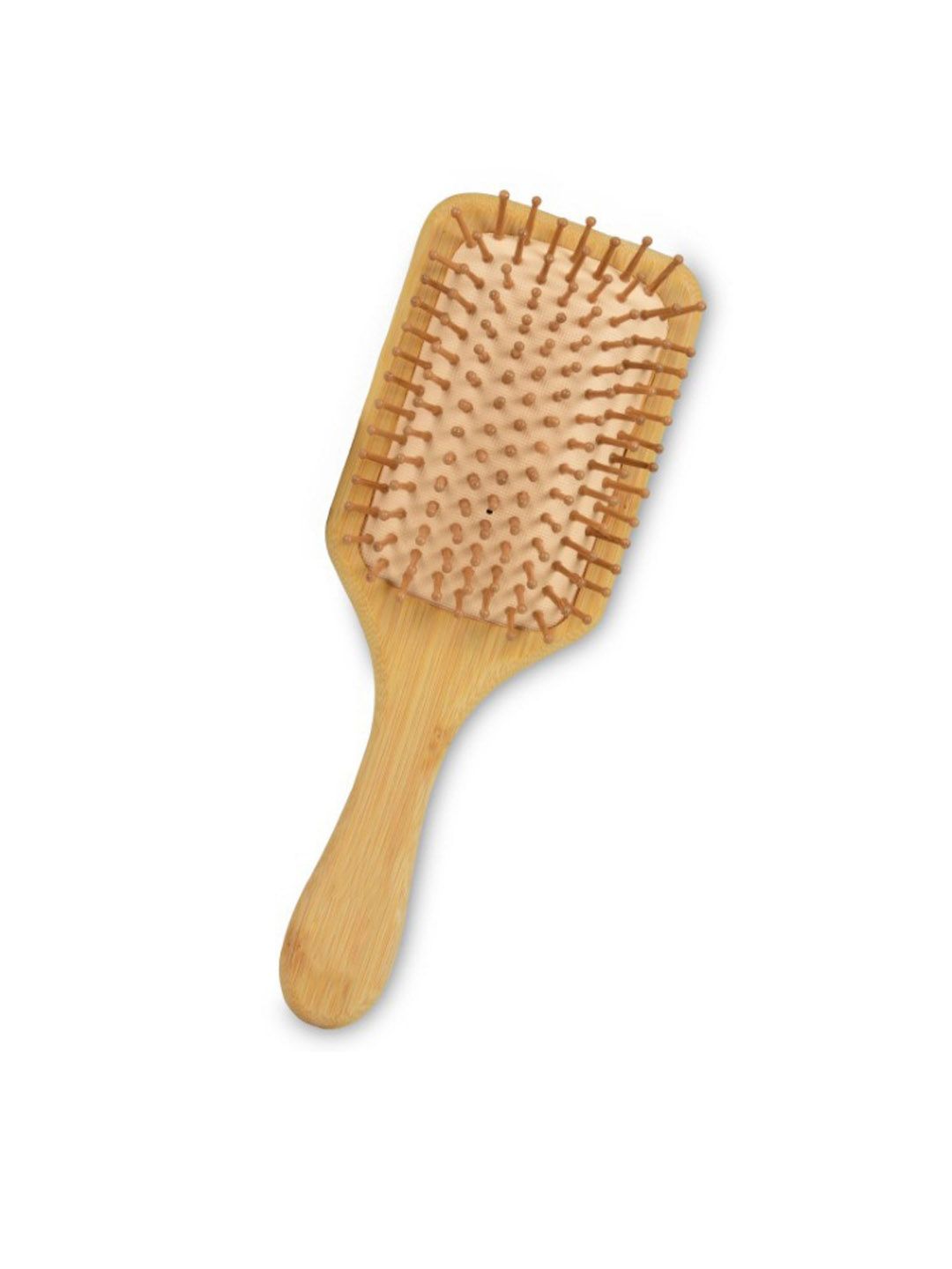 Zeyu Rectangular Wooden Paddle Hair Brush - Brown-image-45