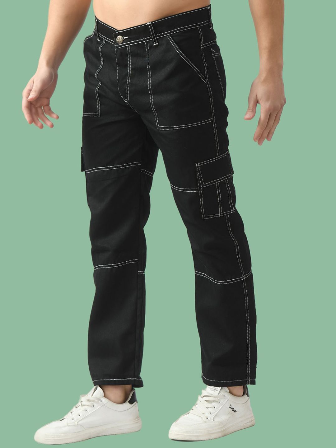 COMFITS Men Classic Jogger Highly Distressed Jeans-picture-13