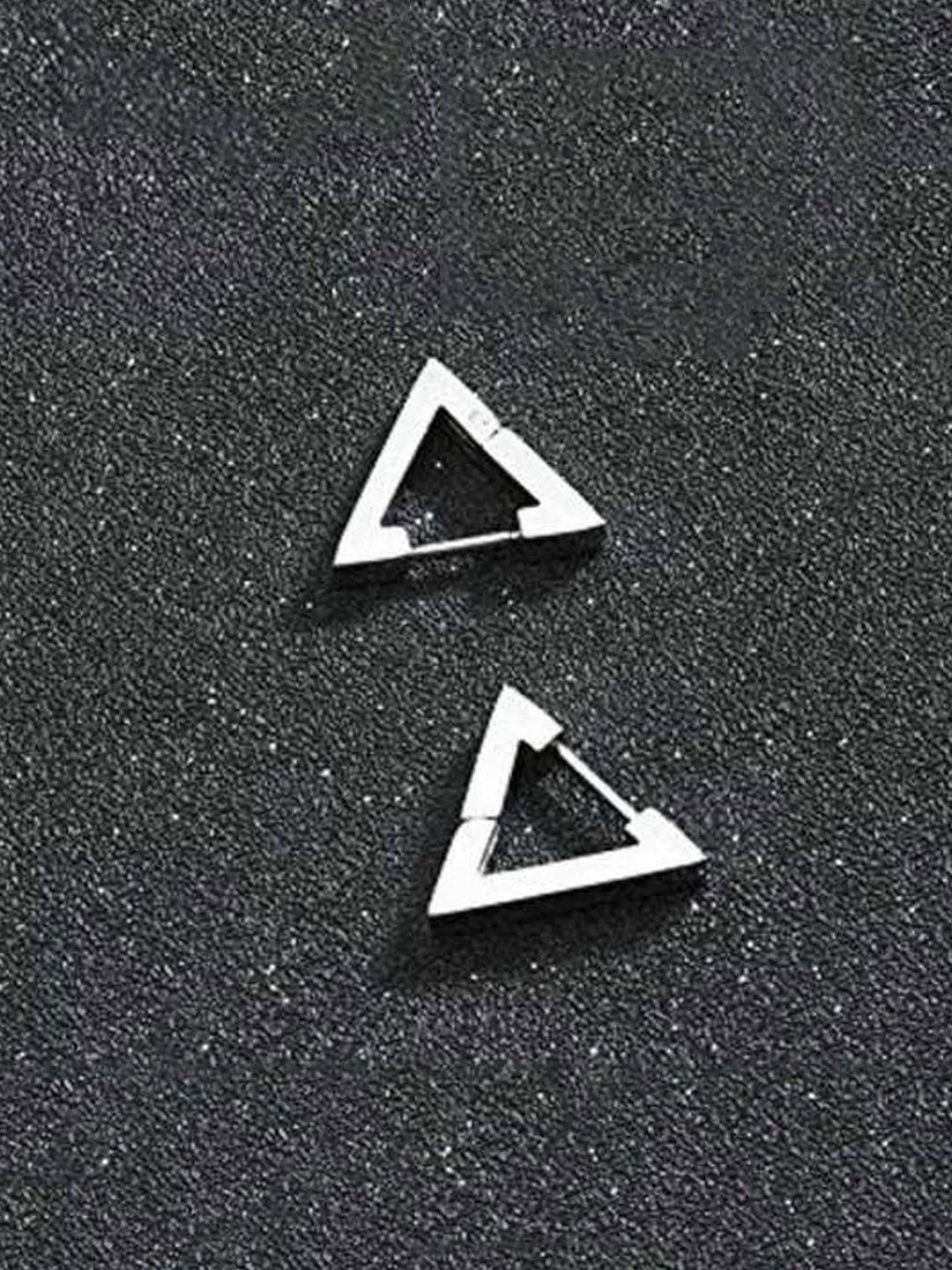 FIMBUL Triangular Hoop Earrings-picture-33