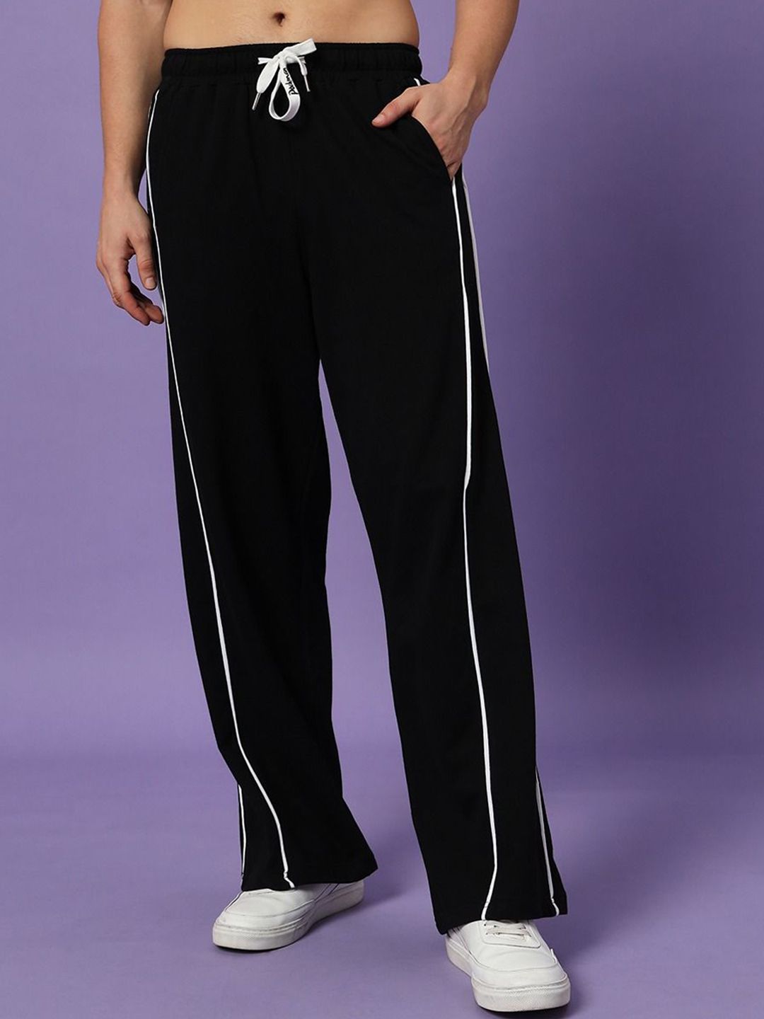 PockMAN Men Pure Cotton Relaxed-Fit Mid-Rise Track Pant-image-48
