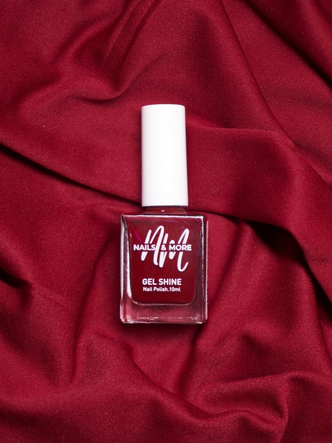 nails & more Gel Shine Argan Oil Glossy Long-Wearing Nail Polish - 10ml Beet Red 18-image-26