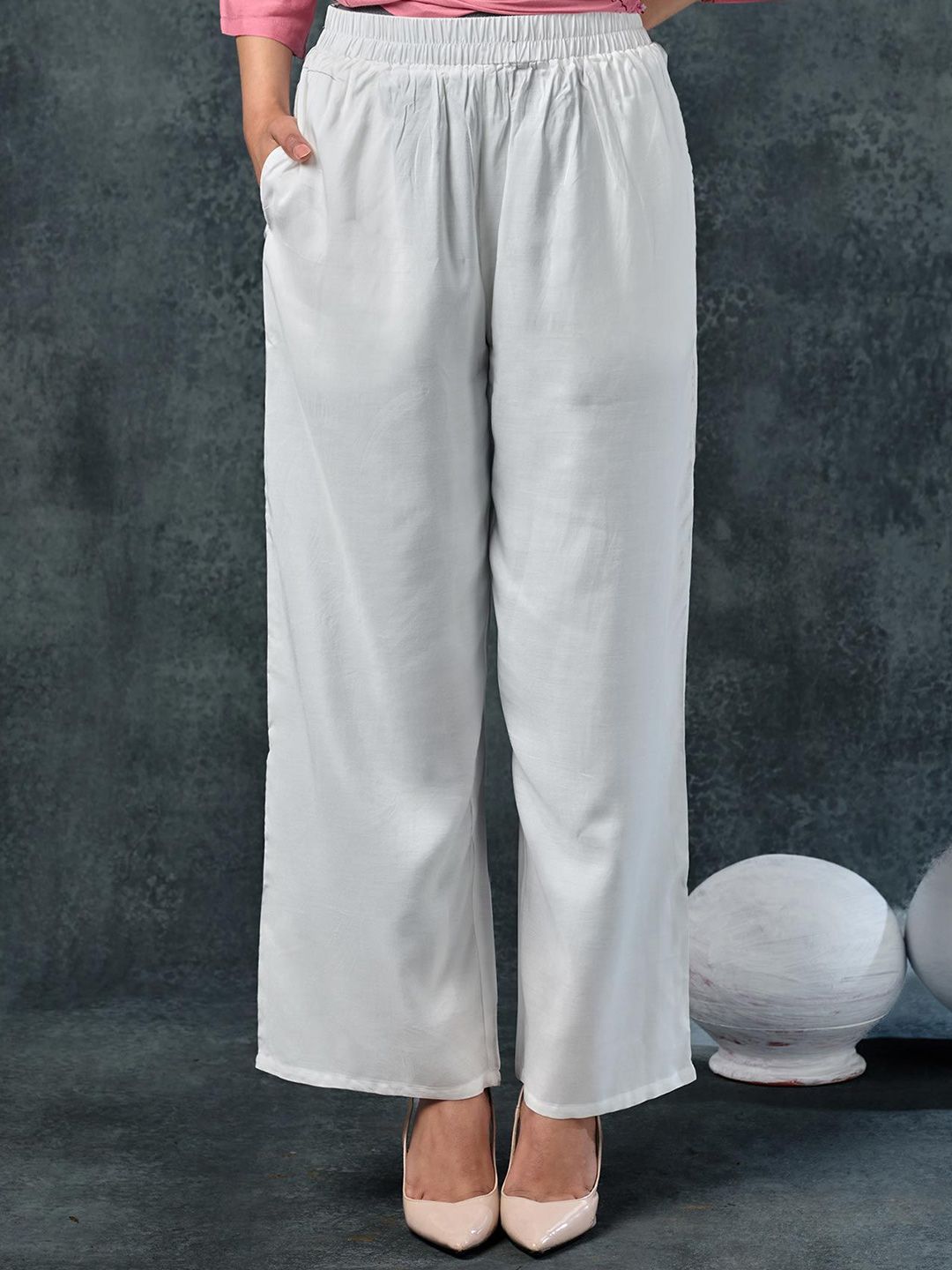 Phulkari Forever Women Handloom Palazzos