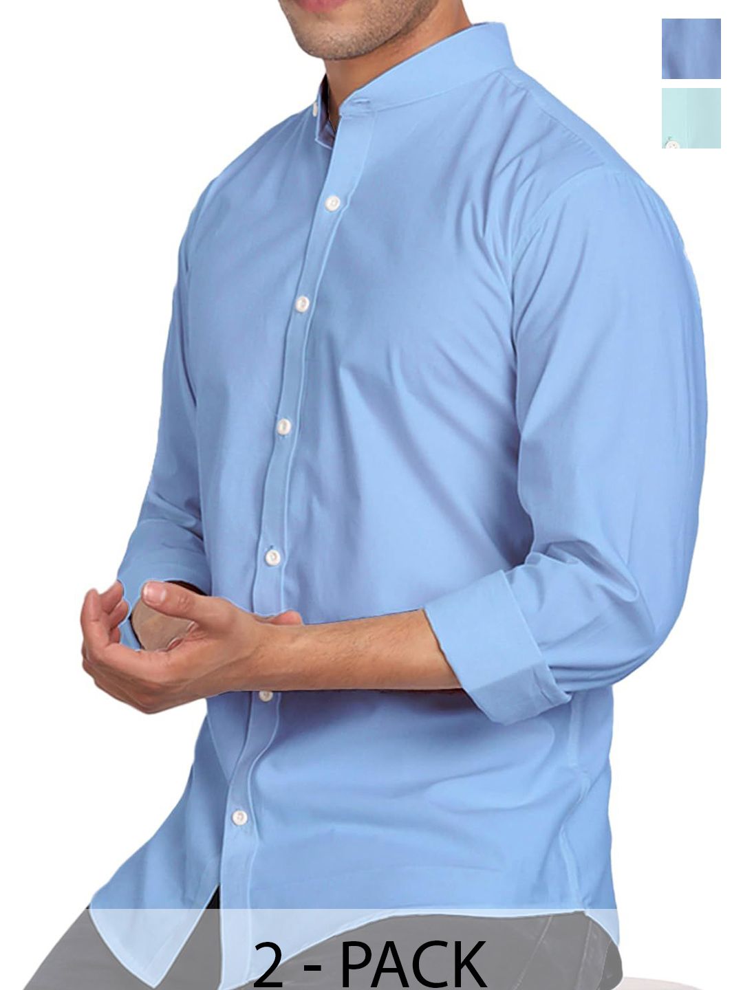 Vida Loca Men Slim Fit Opaque Casual Shirt-picture-19