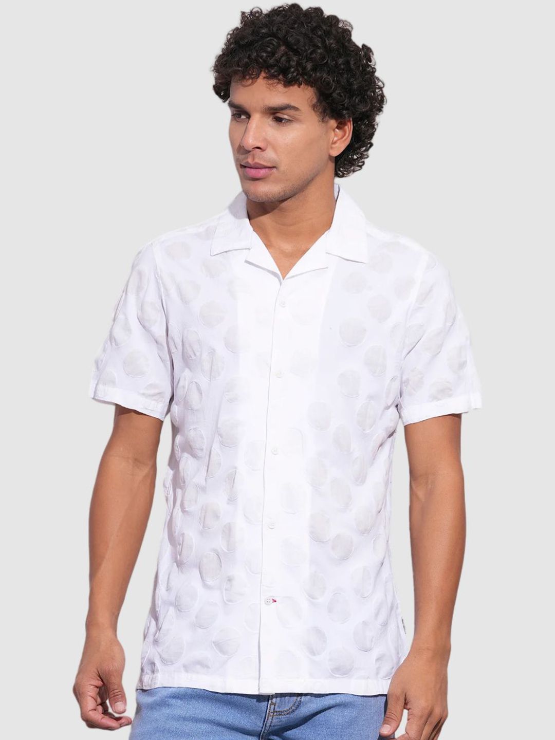 Being Human Men Classic Slim Fit Opaque Printed Casual Shirt-picture-39