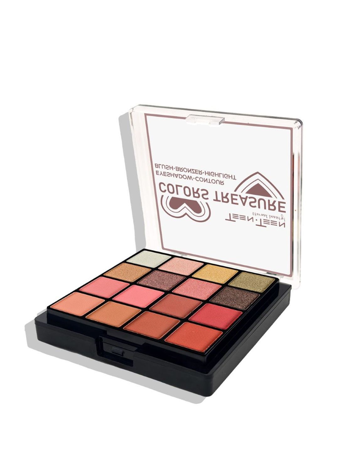 TEEN TEEN COSMETICS Colors Treasure All-In-One Two Layer Makeup Kit - Shade - 01 - 25 g-image-23