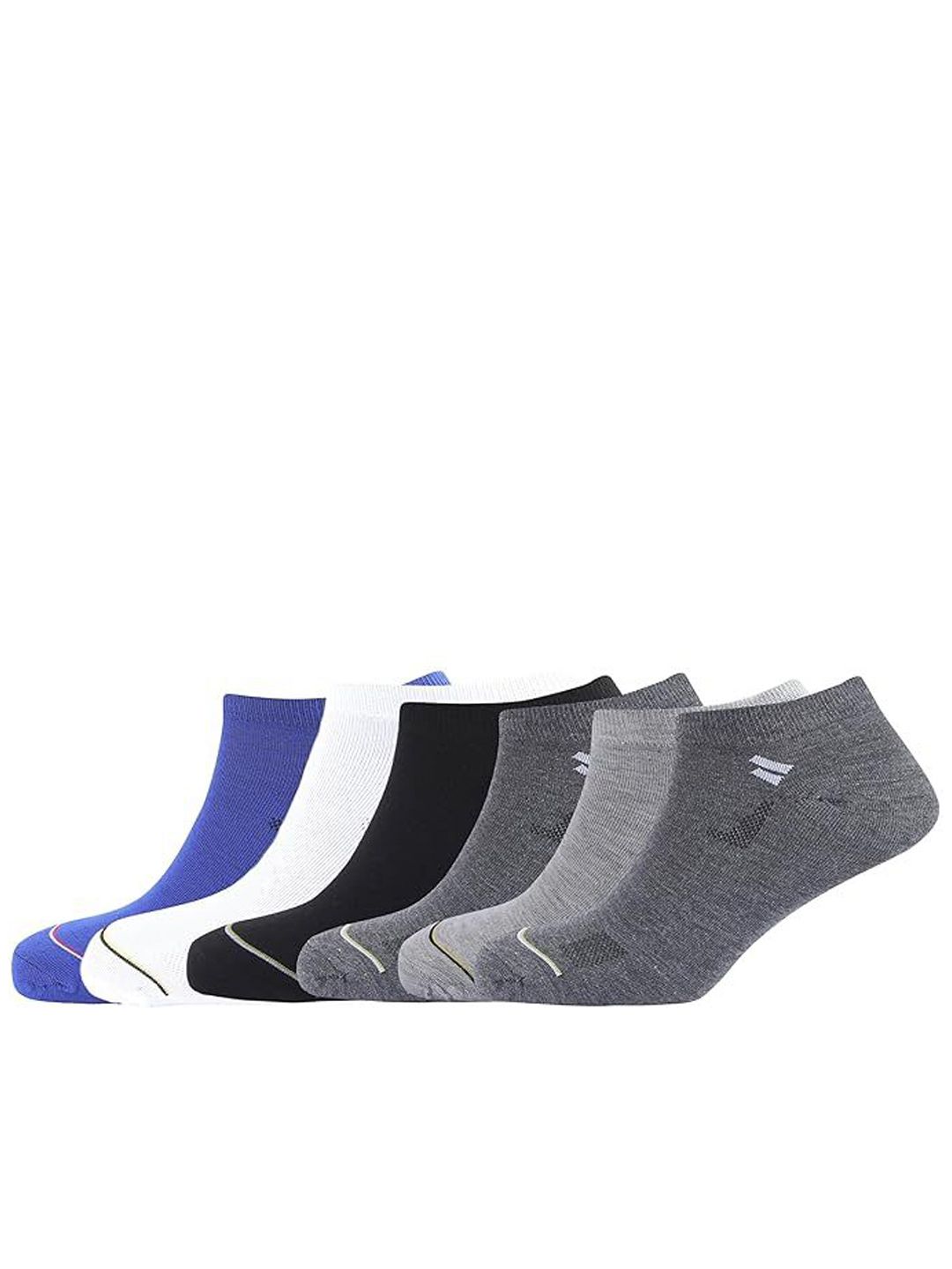 Sjeware Pack Of 6 Cotton Ankle Length Socks-image-26