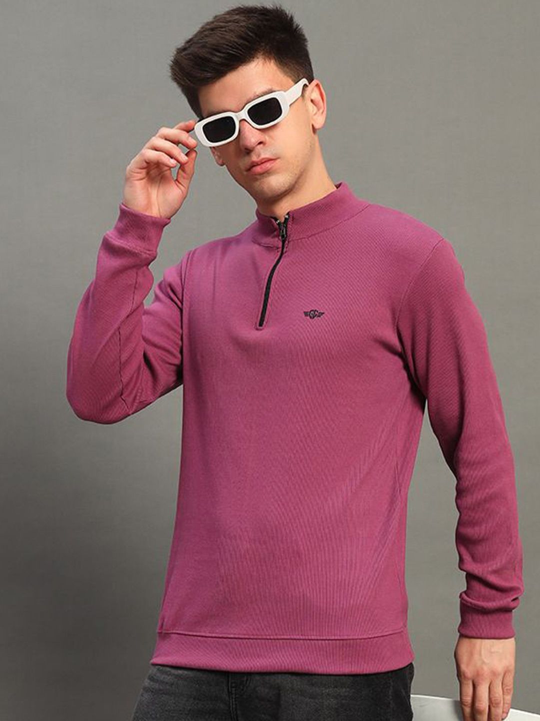 GET GOLF Men High Neck Pullover Sweatshirt-picture-58