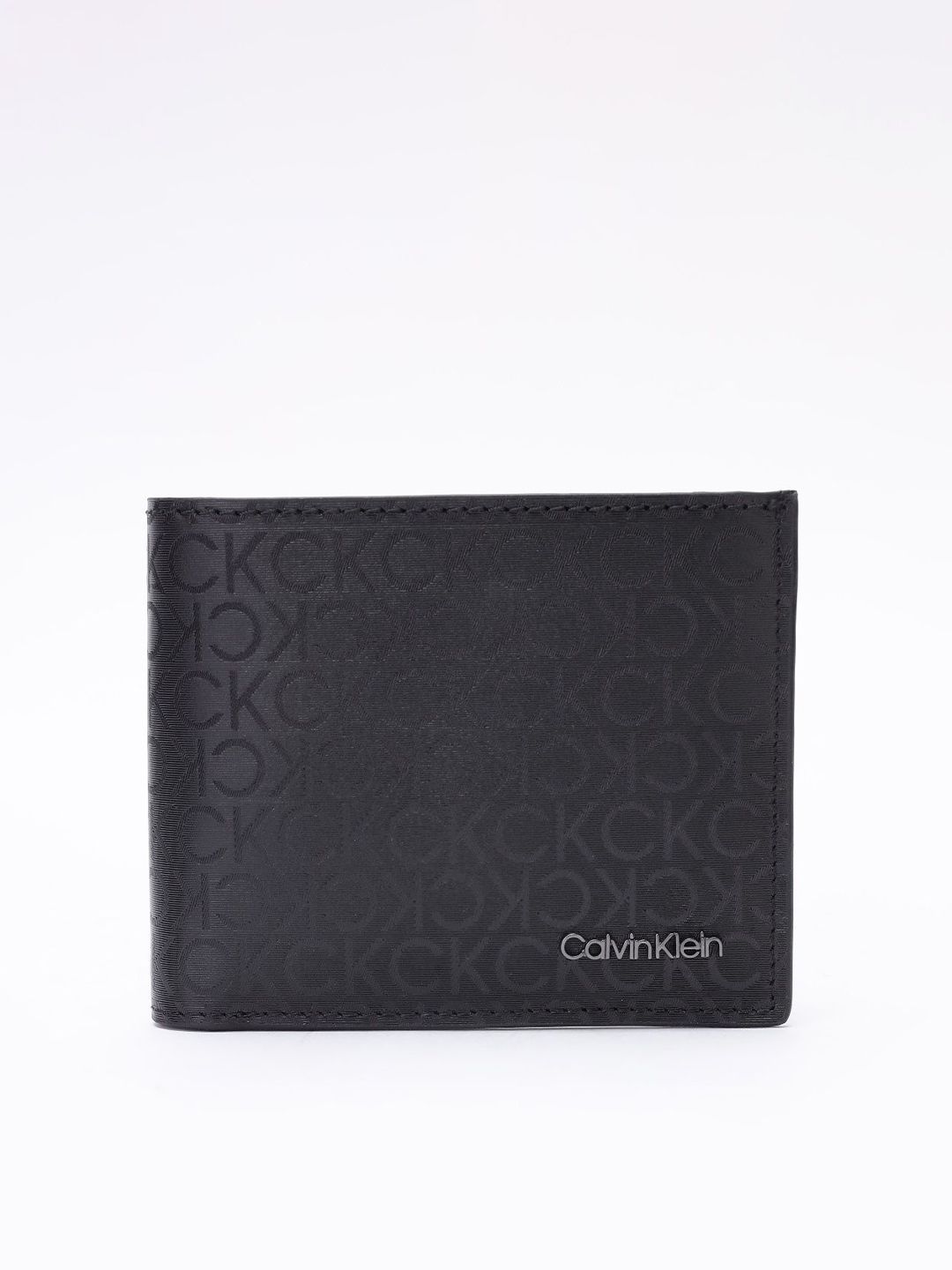 Calvin Klein Men Printed Leather Two Fold Wallet-picture-33