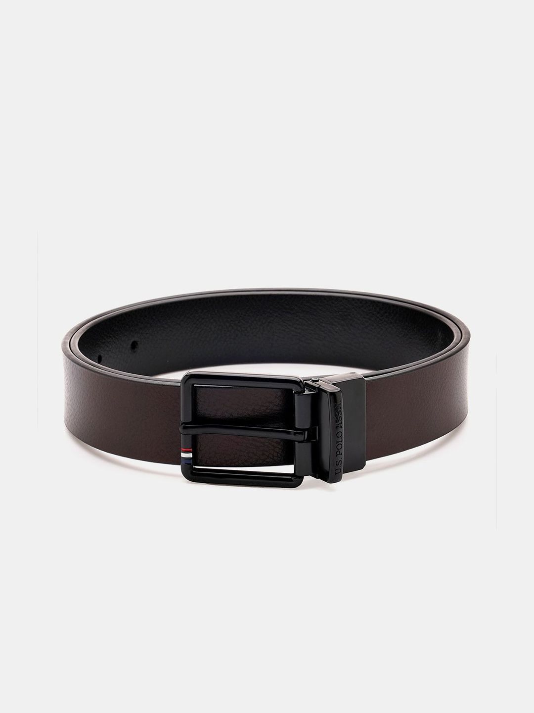 U.S. Polo Assn. Men Textured Leather Reversible Belt-picture-28