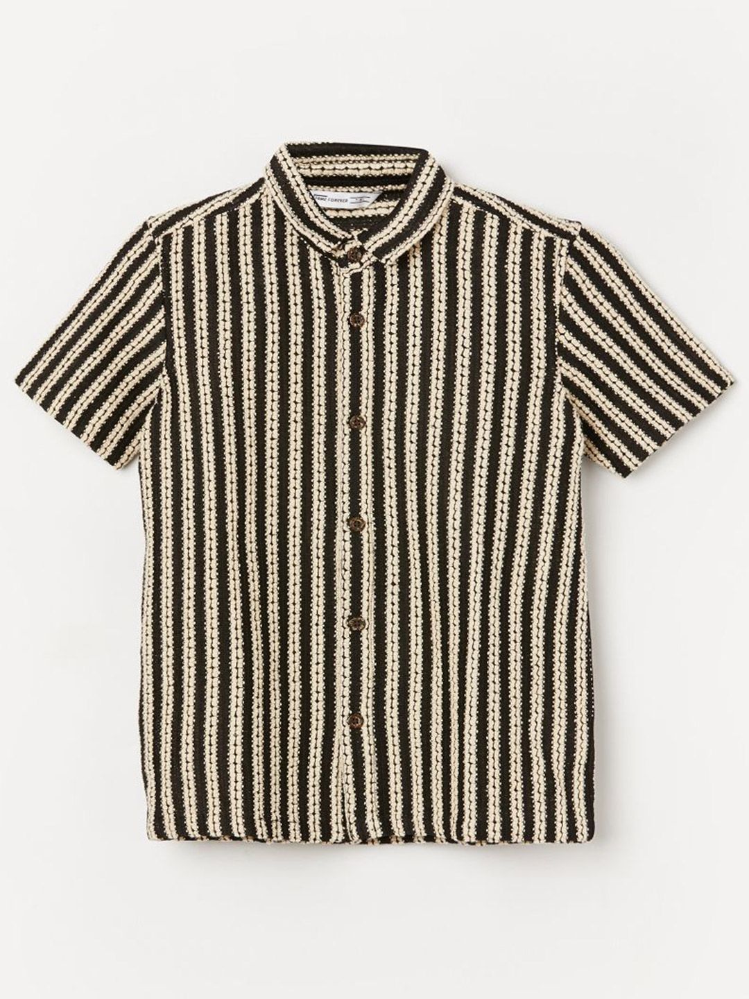 Fame Forever by Lifestyle Boys Striped Casual Shirt-picture-49