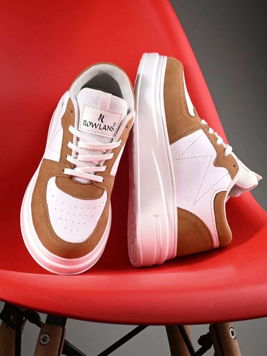 Rowlans Women Colourblocked Sneakers-image-25