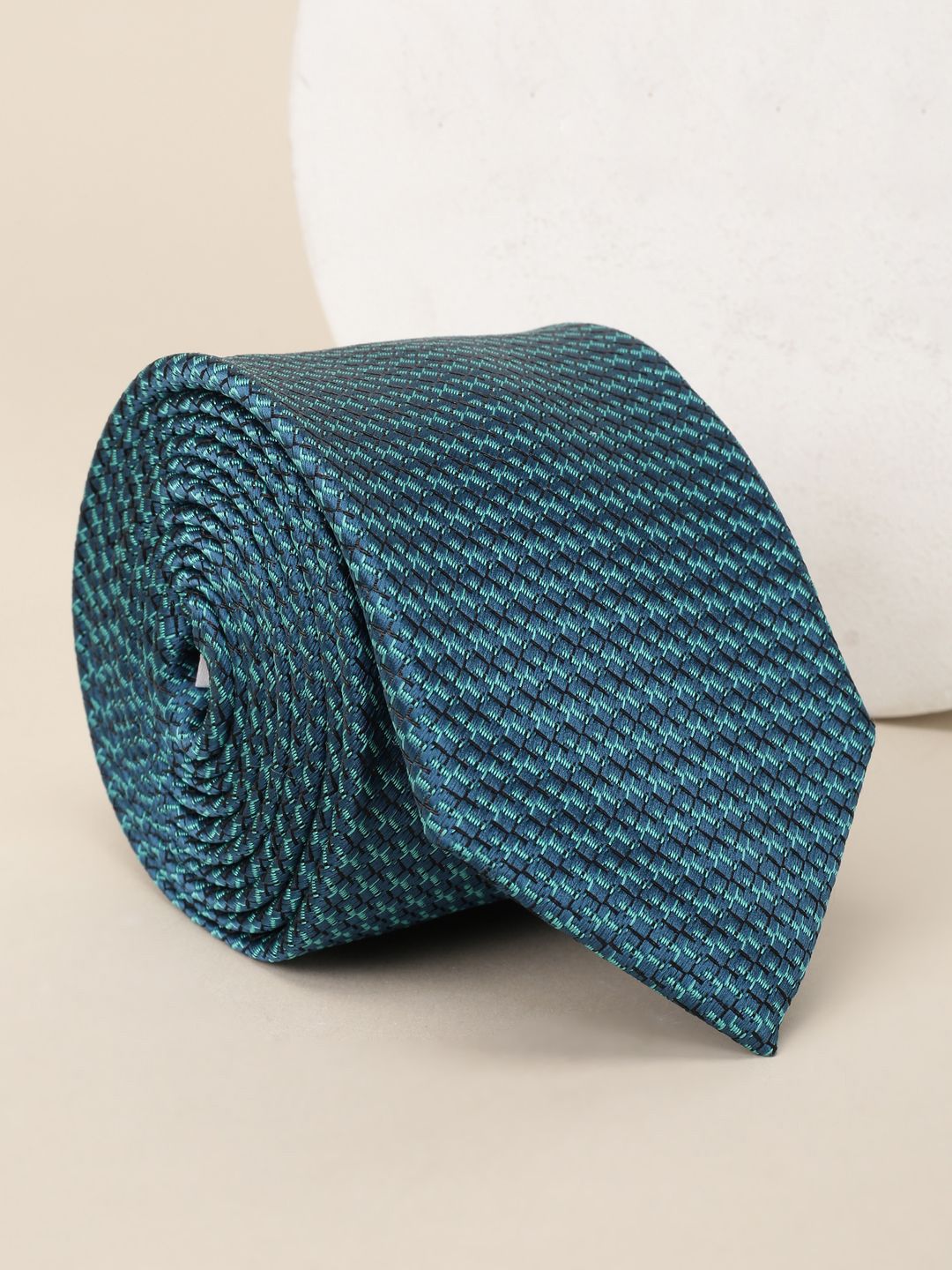 Louis Philippe Men Fashion Embroidered Tie-picture-33