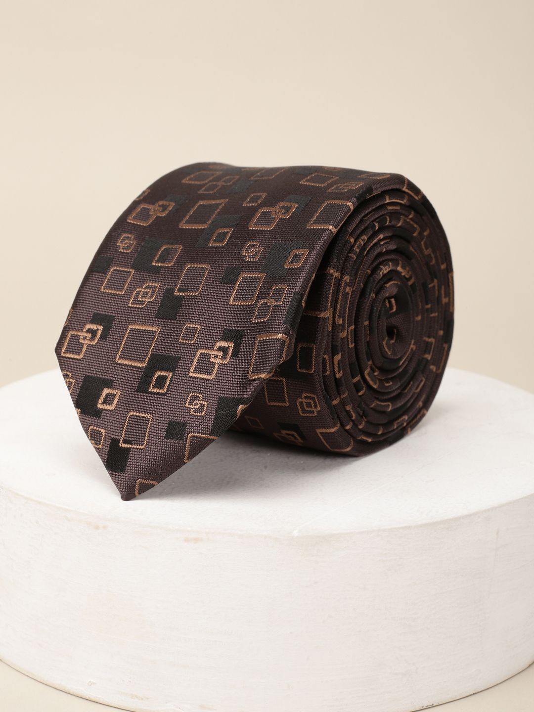 Louis Philippe Men Embroidered Tie-picture-43