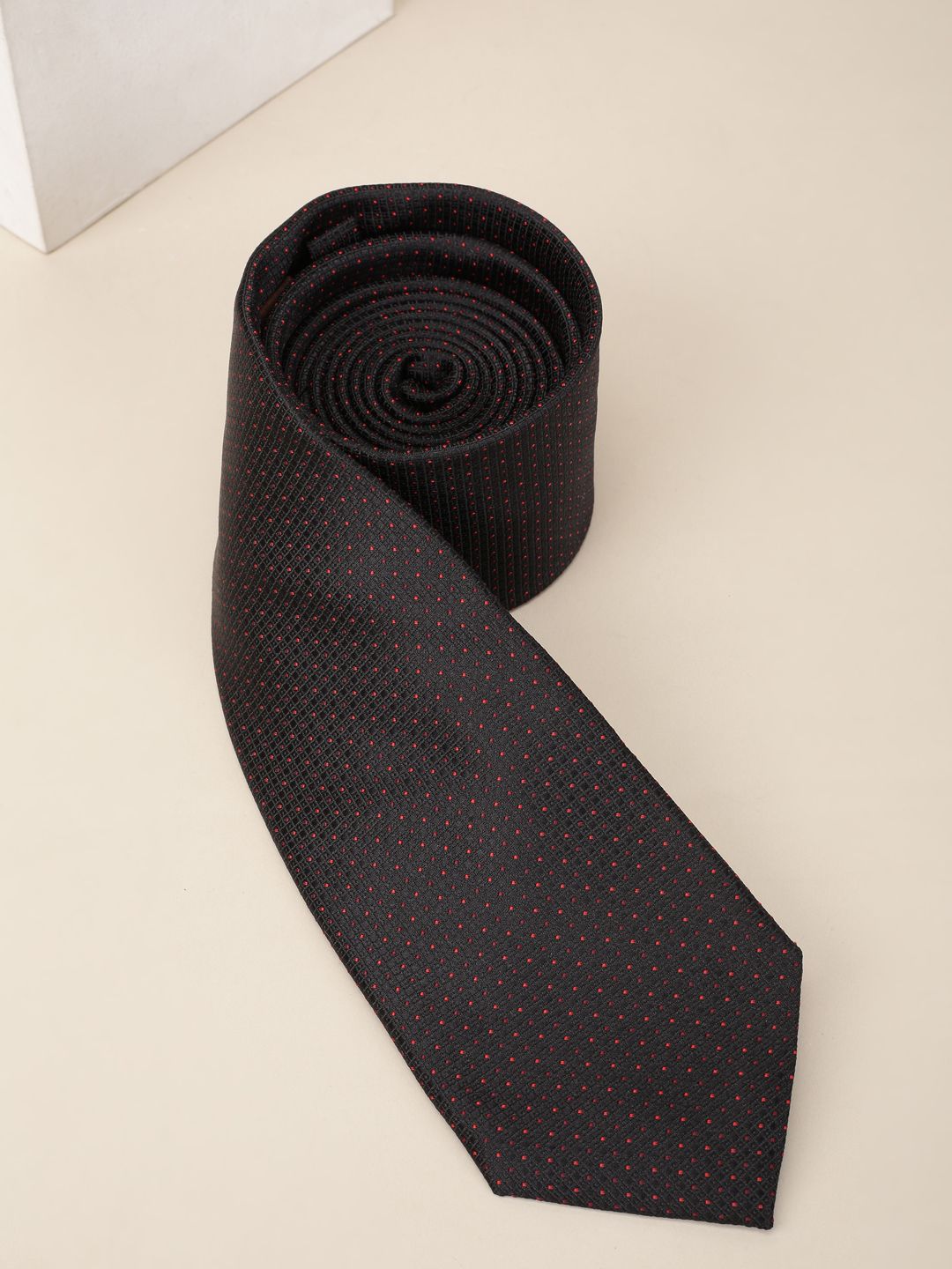 Louis Philippe Men Embroidered Tie-picture-36