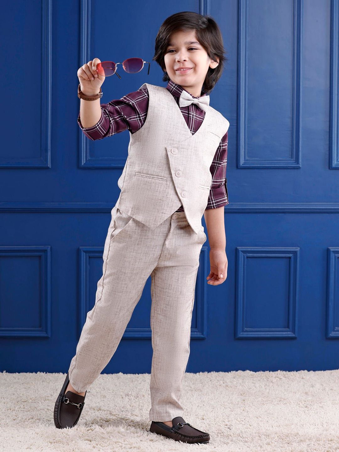 Mark & Mia Boys 3-Pcs Suits-image-1