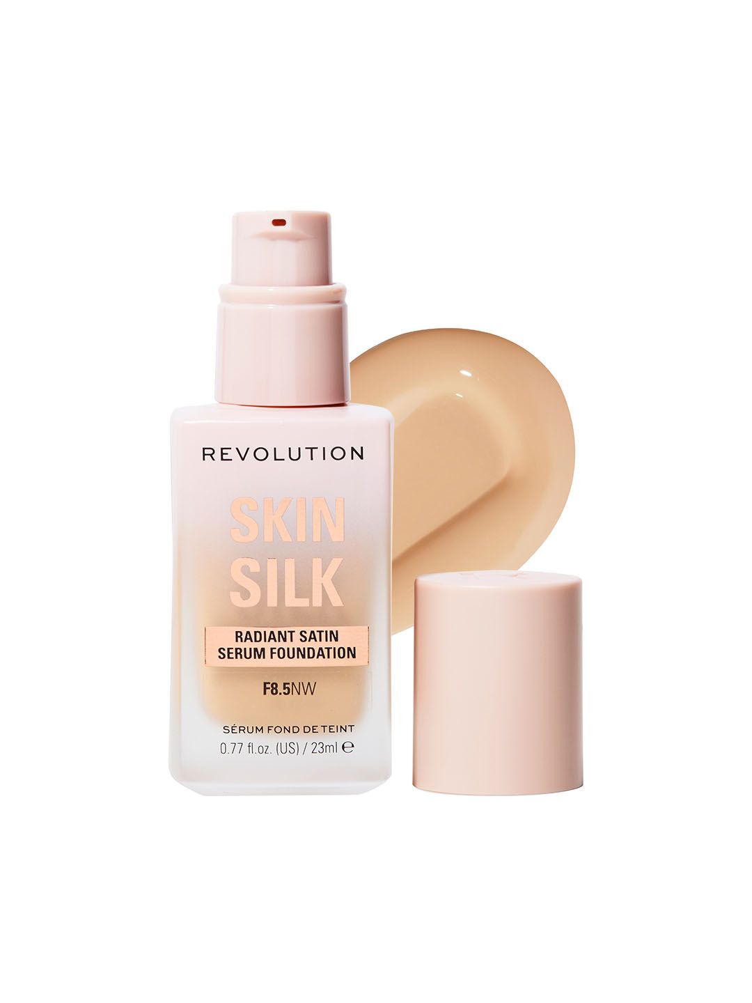 Makeup Revolution London Skin Silk Radiant Satin Serum Foundation 23ml - F8.5NW-image-23