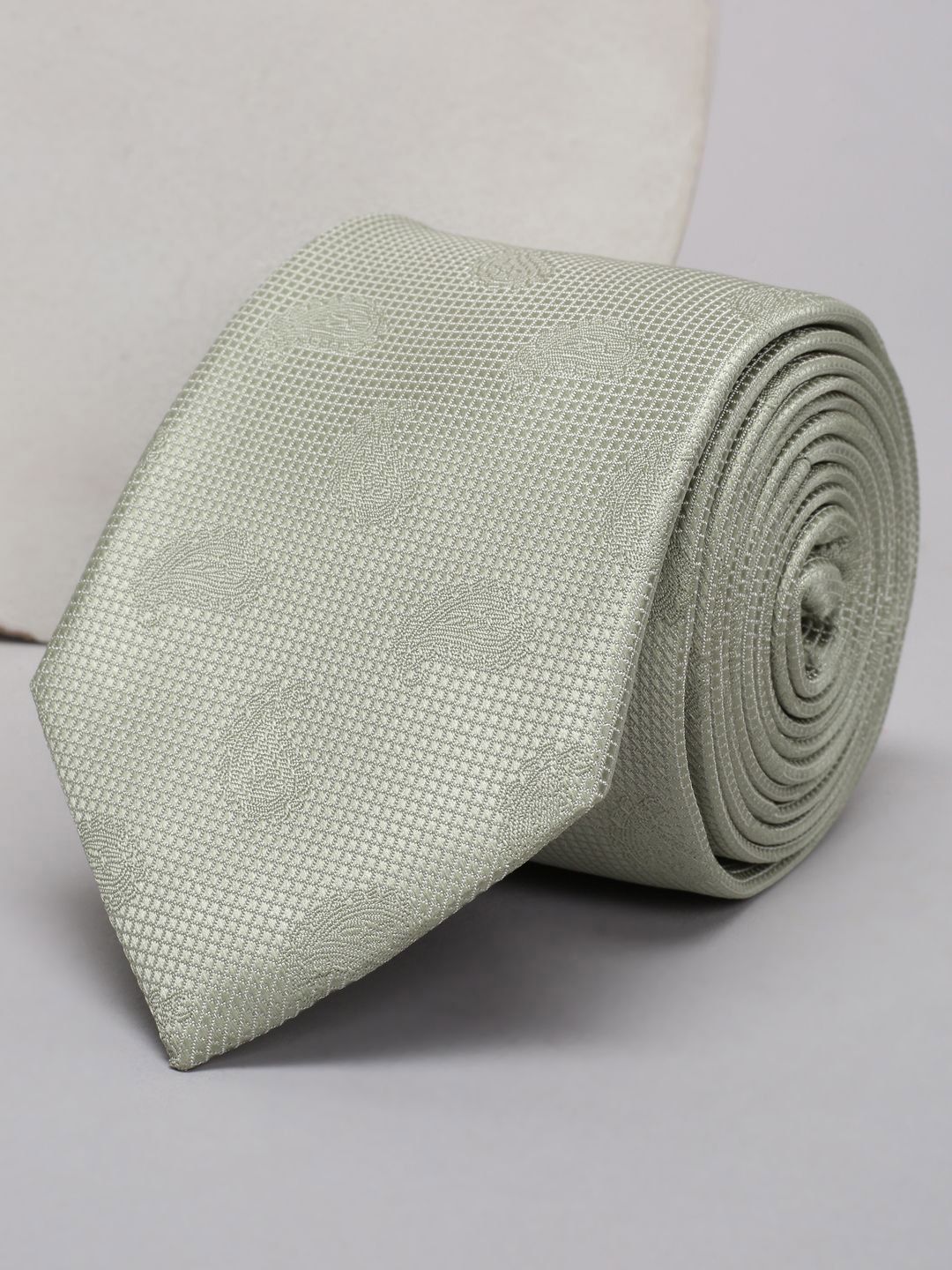Louis Philippe Men Woven Design Broad Tie-picture-31