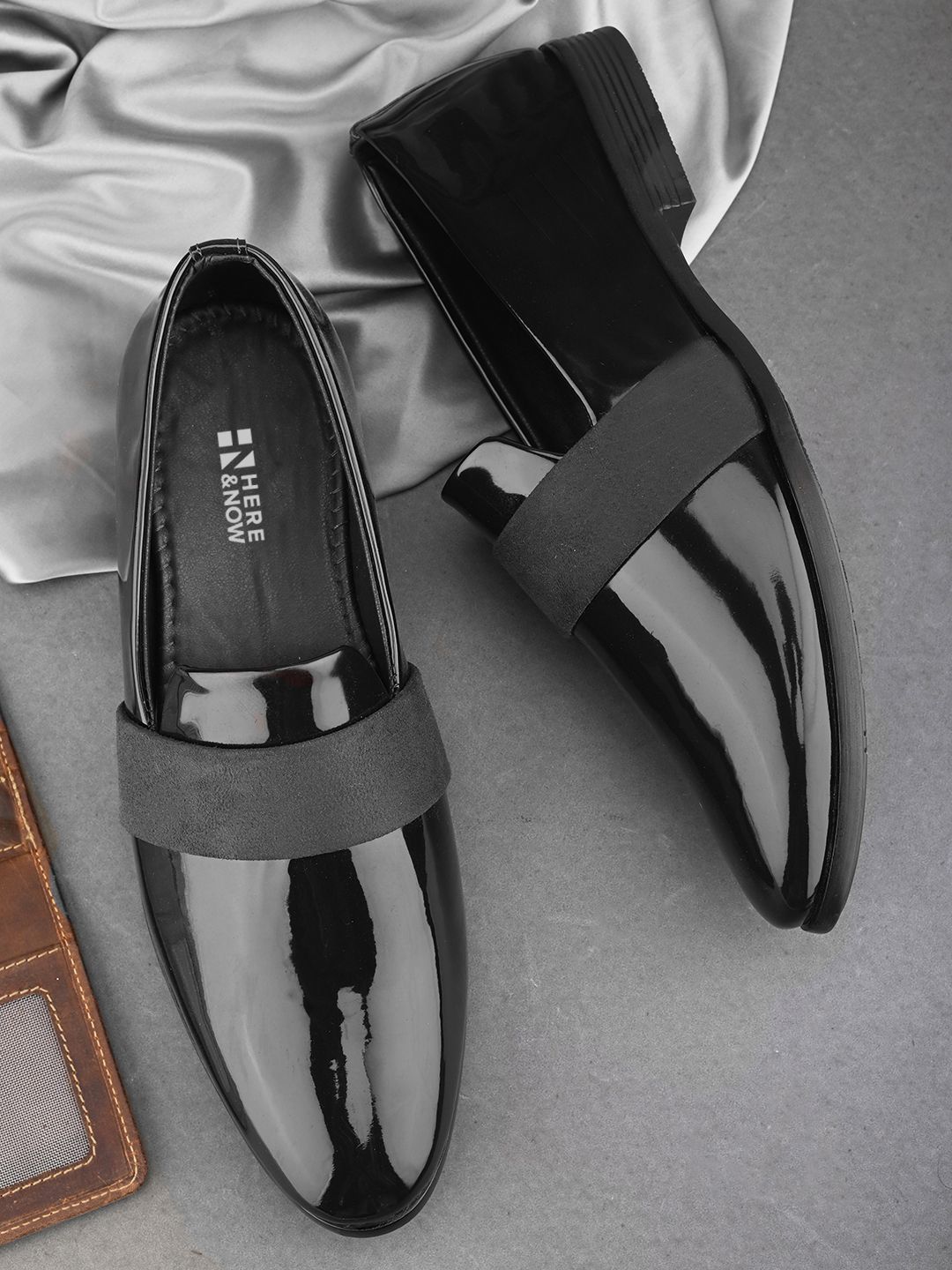HERE&NOW Men Formal Slip-Ons-image-13