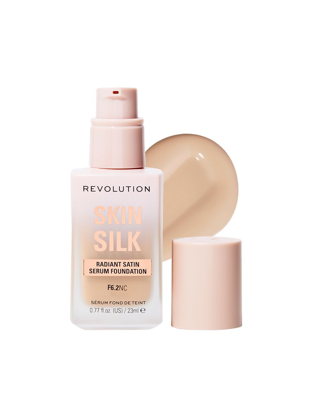 Makeup Revolution London Skin Silk Radiant Satin Serum Foundation 23ml - F6.2NC-image-21
