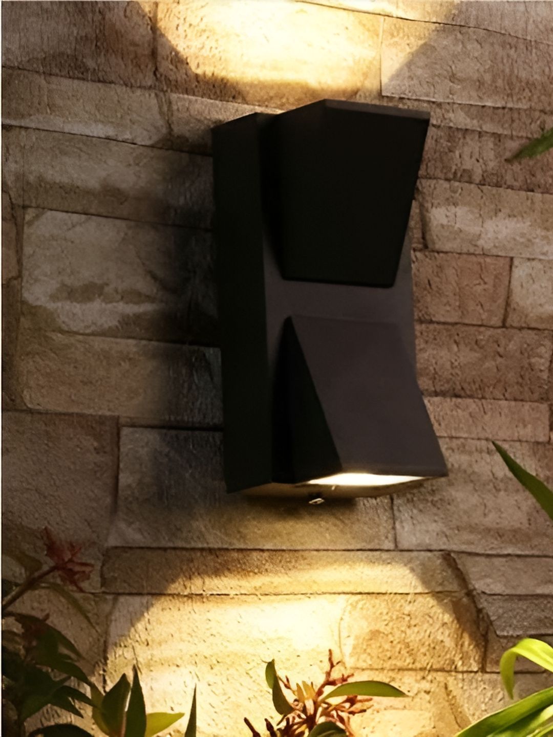 KINIS Black Aluminium Quirky Abstract Shaped Shaped Wall Lamp-picture-21