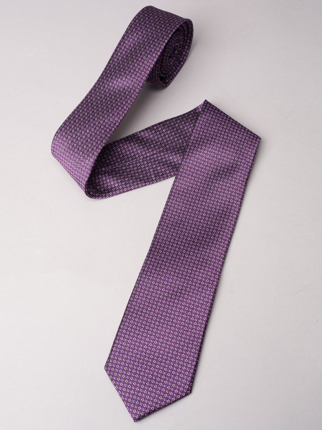 Louis Philippe Men Woven Design Fashion Tie-picture-49